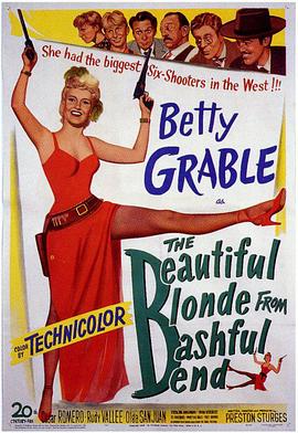 玉腿金枪 The Beautiful Blonde from Bashful Bend(1949)