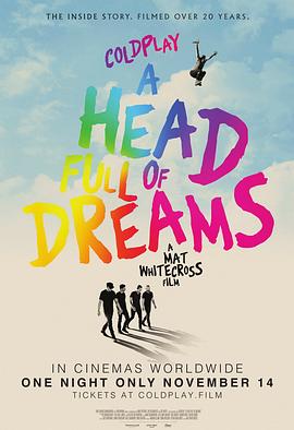 酷玩乐队：满脑子的梦想 Coldplay: A Head Full of Dreams(2018)